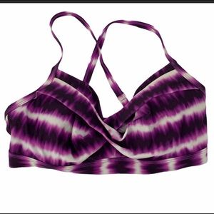 Athleta Twister Tie Dye Bathing Suit Top